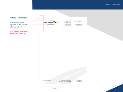 Letterhead guide