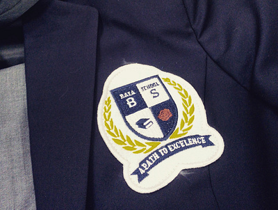 Emblem on suits branding logo