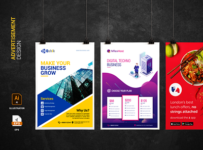 Advertisement design branding brochure design clean corporate creative flyer design graphic graphicdesign illustration modern design typography ui vector