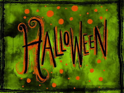 Halloween 🎃 halloween halloween design hand drawn hand lettering handlettering illustration lettering sketch spooktober typography