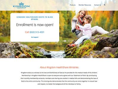 Healthshare Website Design design healthcare hero image homepage design user experience ux ux design web design website website design wordpress