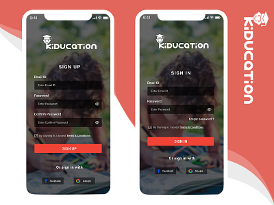 Kiducation Learning App