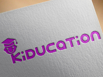 Kiducation Logo Design branding graphic design illustration logos typography