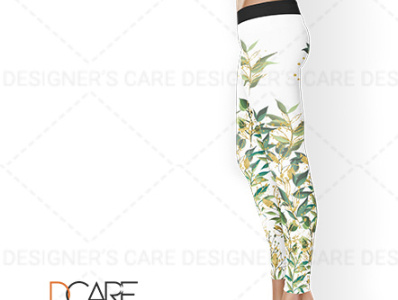 leggings mock 1 artwork clothing design dcaregraphic floral design leggingsdesign