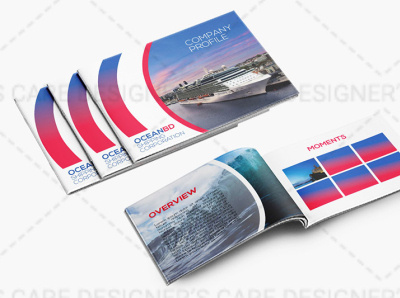 Shipping brochure design