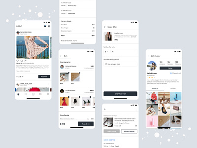 Sell products on social media platform! buy buyers cart create offers ecommerce mobile application mobile application design order details products profile sell seller sketchapp social media uidesigner user profile uxdesigner