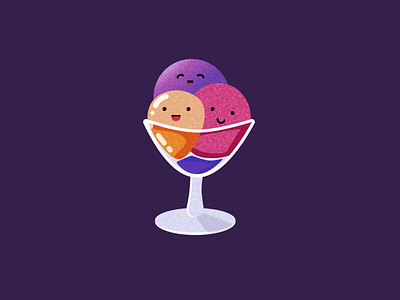 We all love ice cream! ice cream icecream illustration illustration design illustrations sketchapp sundae uidesigner uxdesigner