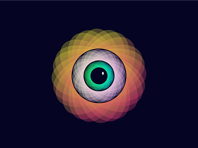 Το μάτι bigbrother eye illustrator