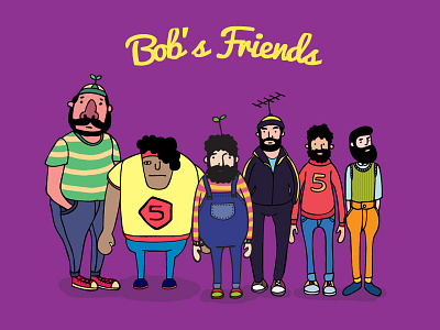 Bob's Friends wallpaper character fds illust wallpaper