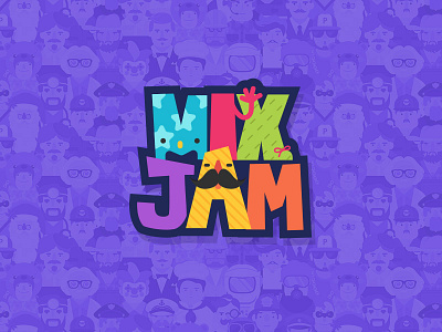 MIXJAM official icon app application flap icon illustration kids logo mixjam