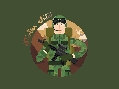 Soldier app application army character flap game kids mixjam soldier