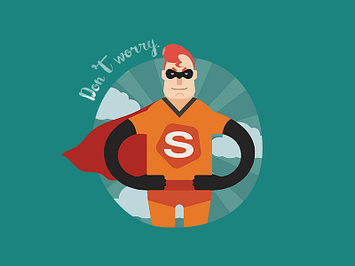 Super Hero app application character comic flap game hero kids mixjam superman