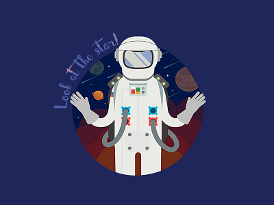 Astronaut app application astronaut character cosmic flap game kids mixjam space