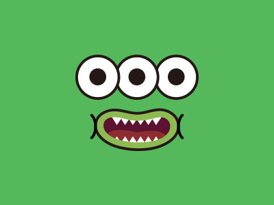 MonSticky Green alien app green halloween joyflap kids monster monsticky