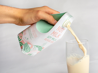 Packaging for Soy Milk illustrator label milk packaging packaging packaging design. photoshop soy milk