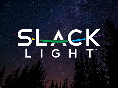 Slacklight Logo branding design logo slackline
