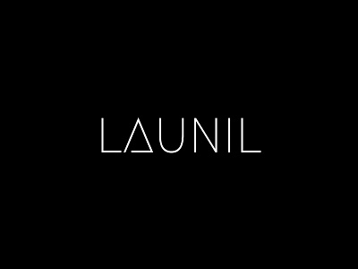 LAUNIL branding clothes design fabric graphic design graphic designer home identity illustration linen logo logofolio logotype minimal minimalism minimalistic natural product design typography vector