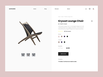 Krysset Lounge chair