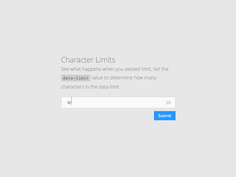 Interaction Design of Single Input error input interaction