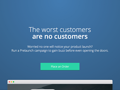 The Prelauncher Landing Page