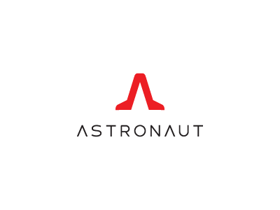 Astronaut a astronaut branding design logo space
