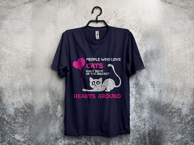 Creative Cat T-shirt Design