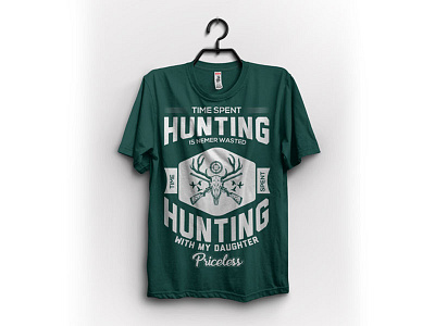 Hunting T-shirt Design creative design gdmehadi hunting hunting t shirt design t shirt t shirt t shirt design typography