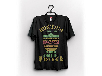 Creative Hunting T-shirt Design