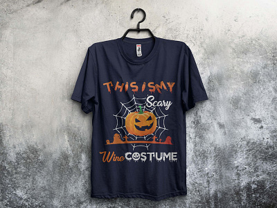Creative Halloween T-Shirt Design creative design gdmehadi t shirt design t shirt illustration vector