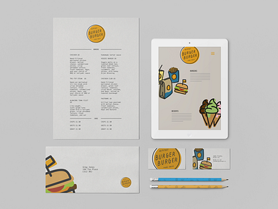 Burger Burger 🍔 brand identity design brand identity design branding burger branding logo design restaurant branding