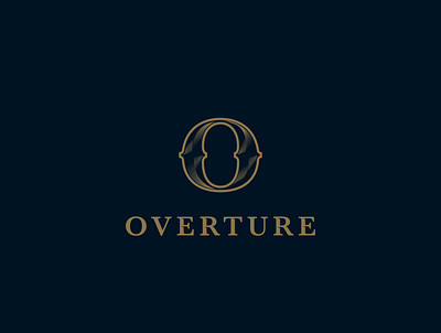 Overture logo design and can label branding craft beer design font design font designer graphic design lettering logo logo design logo designer luxury brand design luxury logo typography