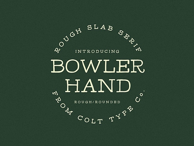 Bowler Hand Font branding craft beer creative market design font font design font designer hand drawn font lettering logo logo design typography