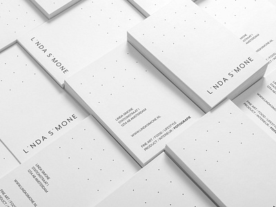 Identity Linda Simone blogger branding businesscard concept corporate identity crossmedia design designer dutch fine art photographer identity logo logotype minimalism