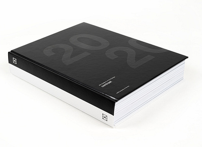 AKI Academy of Art & Design - Catalogue 2020/21 black and white book bookcover bookdesign catalogue cover graphic design minimalism