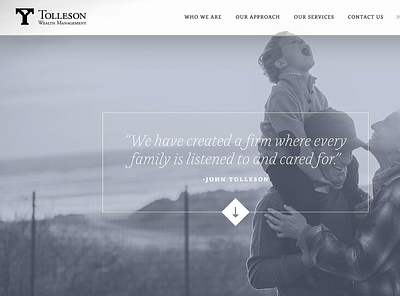 Tolleson Wealth branding design ux web