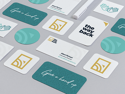 The Way Back - Concepts branding business card collateral design illustration logo logos mark type typography