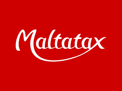 Maltatax custom lettering hand lettering lettering malta script tax