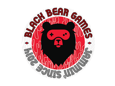 Black Bear Games Sticker