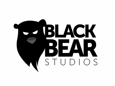 Black Bear Studios branding games indie logo