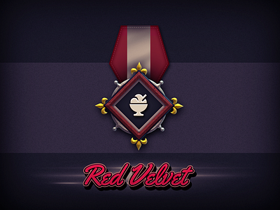 Red Velvet Badge