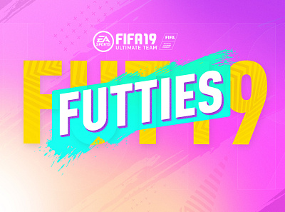 FUTTIES awards ceremony fifa fifa19 fut19 game ice cream pink teal yellow