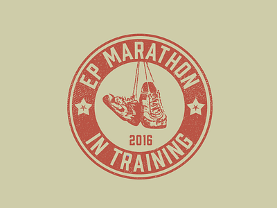 El Paso Marathon Training Shirt graphic