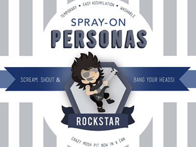 Spray-On Personas.