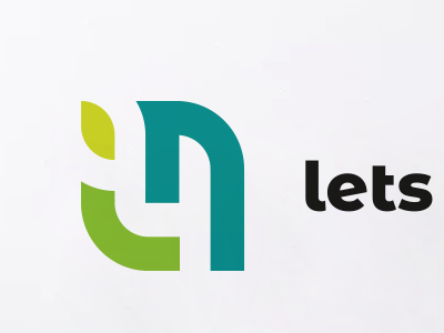 LetsNurture Logo variation design logo ui ux website