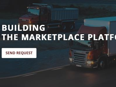 Transport Market Place app design market place website