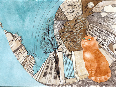 Kovbasko the Cat. Cover art (variant).