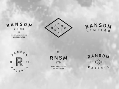 Ransom Limited brand din logo