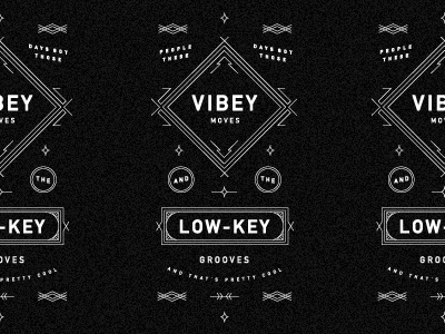 Vibey Moves circle dance lock up type typography vibe