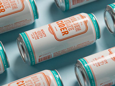 Golden State Cider | Mighty Dry apple california can cider circa noon fresh golden state packaging