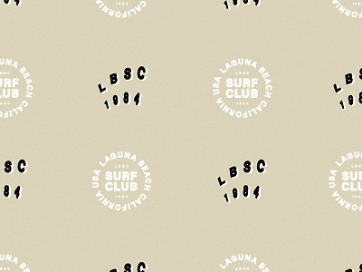 Since 1984 california pattern retro surf surf club type